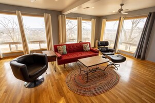 The Loft at Stardust Retreat | Living area | 27-inch flat-screen TV with digital channels, TV, Netflix