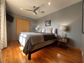 The Loft at Stardust Retreat | Premium bedding, Tempur-Pedic beds, individually decorated