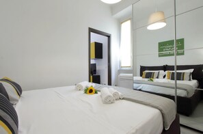 1 chambre, fer et planche à repasser, Wi-Fi gratuit, draps fournis