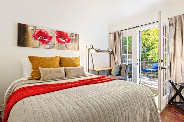 4 habitaciones, escritorio, tabla de planchar con plancha y wifi gratis 