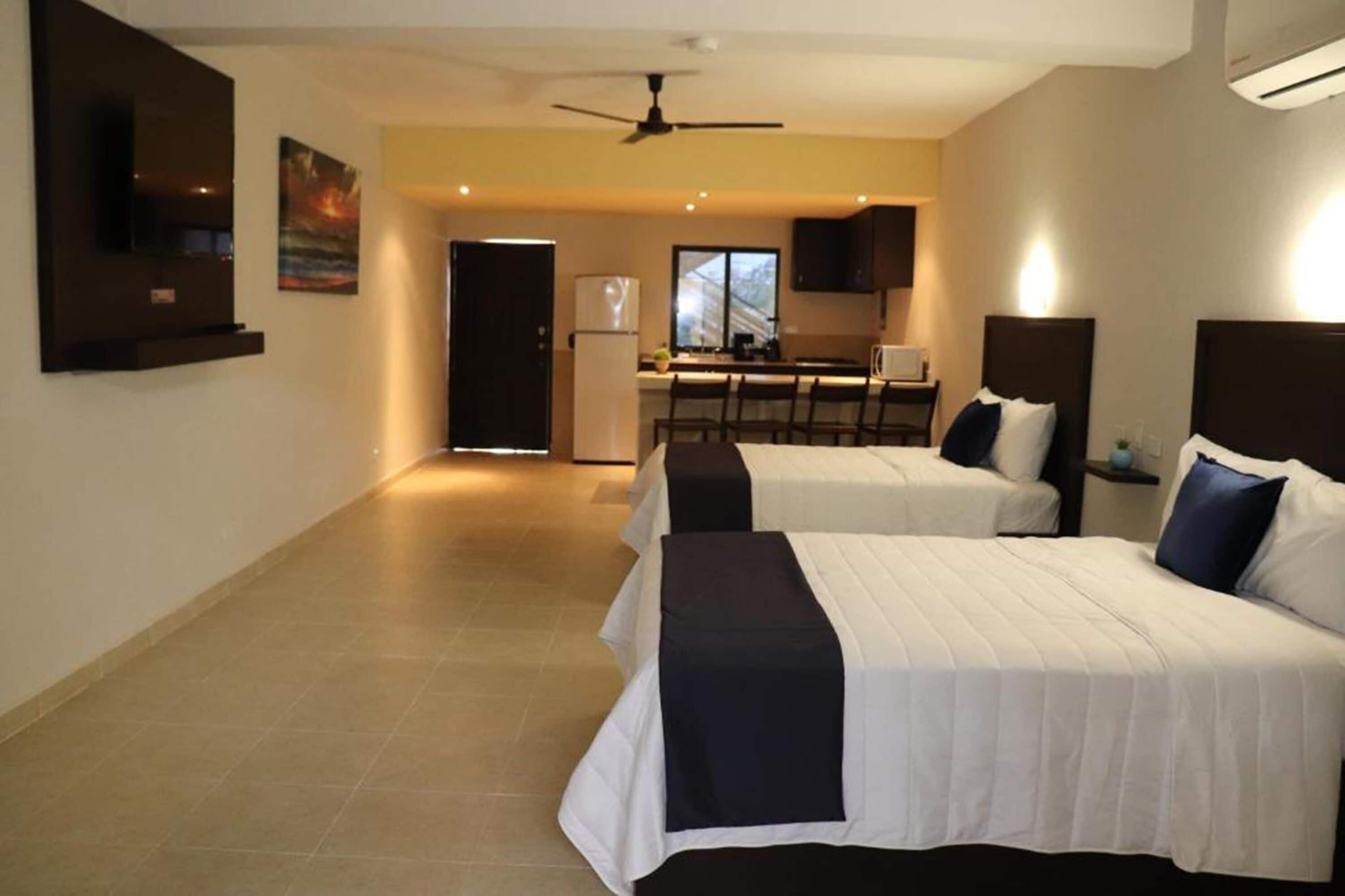 Superior Room, 2 Double Beds | Minibar, desk, iron/ironing board, free WiFi