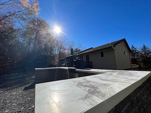 Bain à remous extérieur