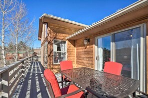 Outdoor dining - 6bdmountain Getawayfire Placeminutes to Pikes Peak & Charis (Woodland Park)