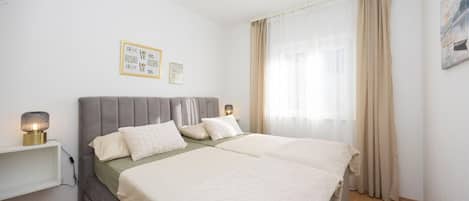 2 chambres, Wi-Fi gratuit, draps fournis