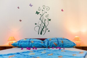 2 quartos, Wi-Fi de cortesia, roupa de cama