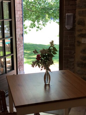 Comfort Double Room | View from room - Maison d'hôtes Ourdeaux et gîte Chez Rouchon (Alleyrat)