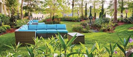 Enceinte de l’hébergement