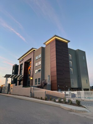 Façade de l’hébergement