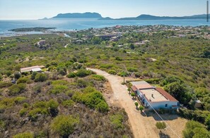 Aerial view - Bellavista Vacation, panoramic view near the beaches  (Pittulongu)