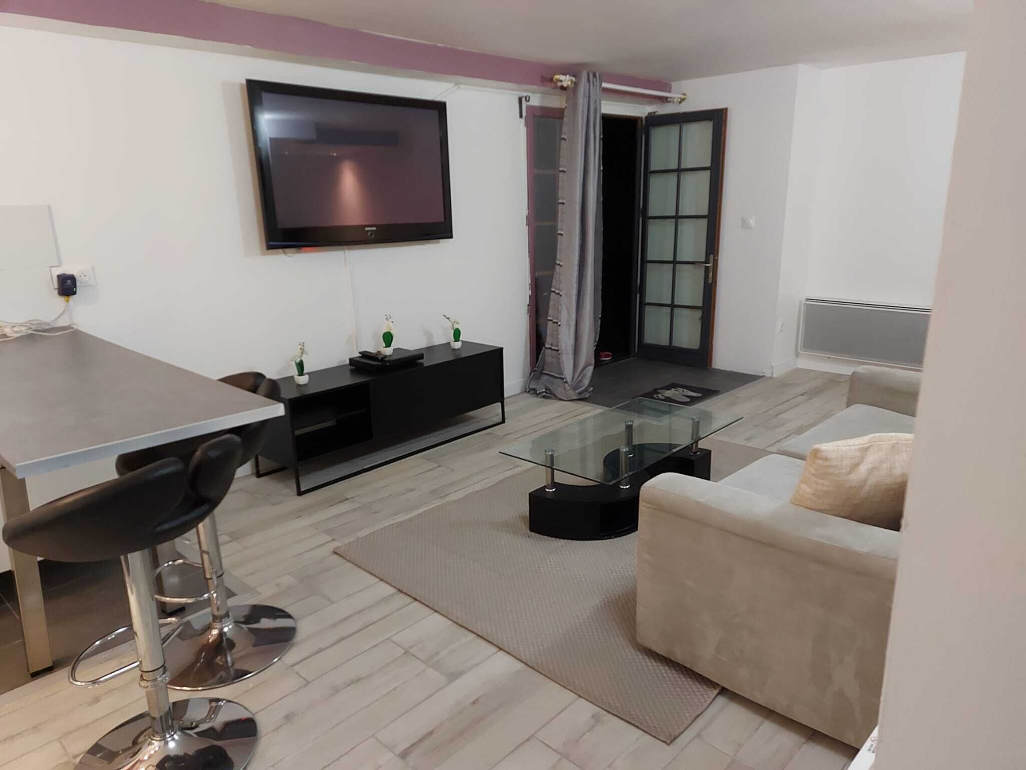 Large Studio of more than 50 m2 rented entirely near Paris