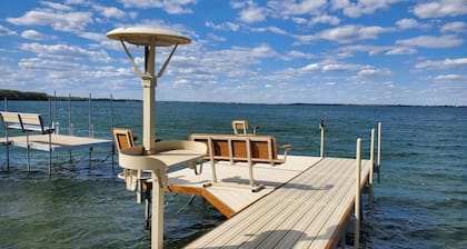 Sandy Beach Retreat | Lakefront on Big Spirit Lake
