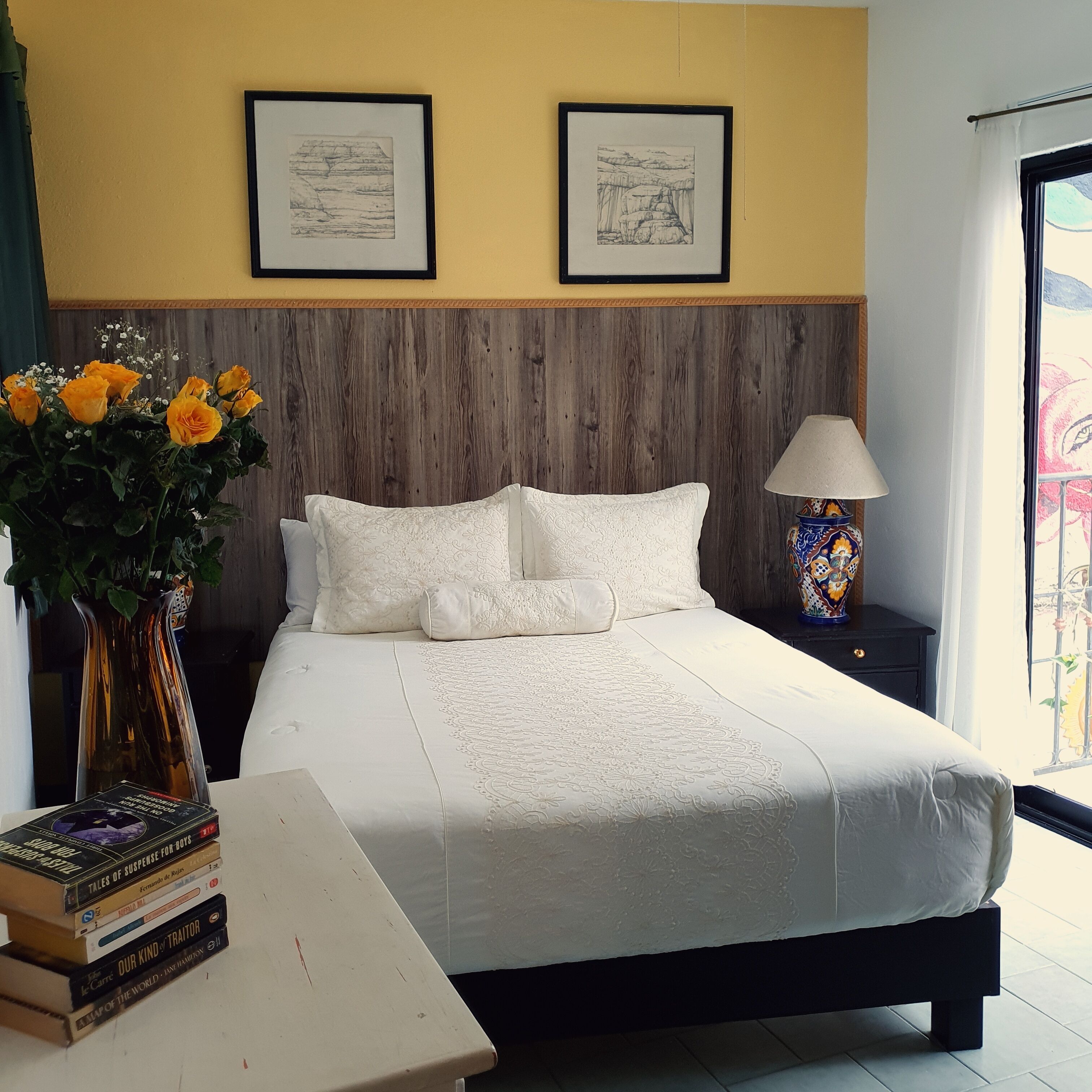 笔记本电脑工作区、熨斗/熨板、免费 WiFi、床单