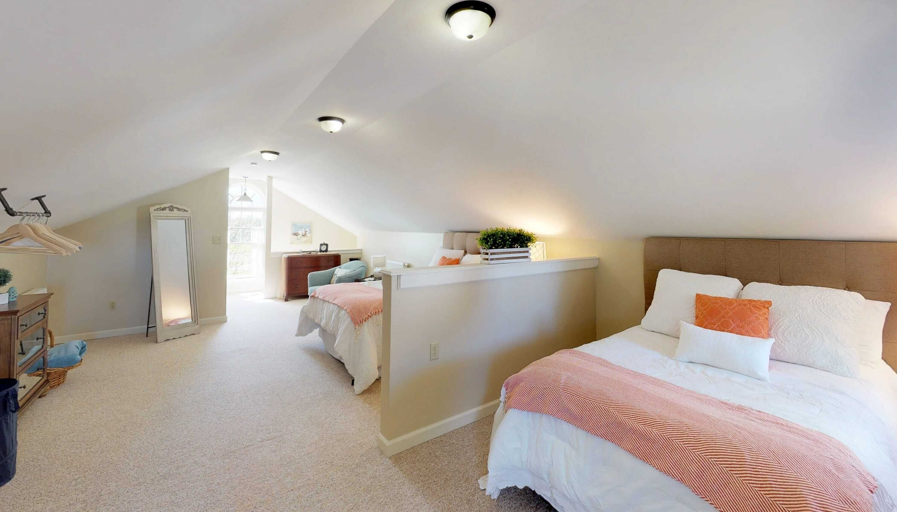 2 多间卧室、熨斗/熨衣板、免费 WiFi、床单