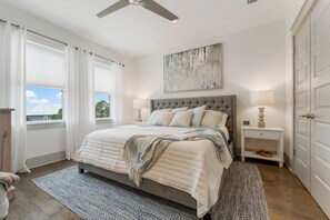 4 bedrooms, desk, iron/ironing board, travel cot - Santa Rosa Getaway: 4BR with Pool, Golf Cart (Santa Rosa Beach)