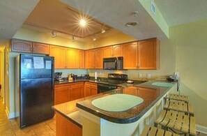 Private kitchen - Units at Atlantic Breeze by Elliott Beach Rentals (North Myrtle Beach)