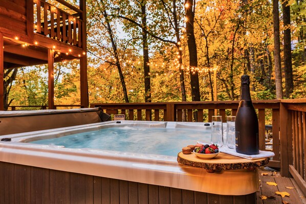 Baignoire à remous extérieure