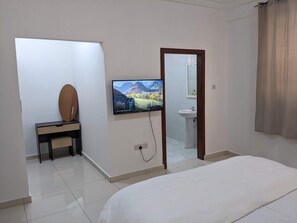 1 makuuhuone, työpöytä, silitysrauta/-lauta, ilmainen Wi-Fi