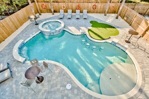 Piscine chauffée