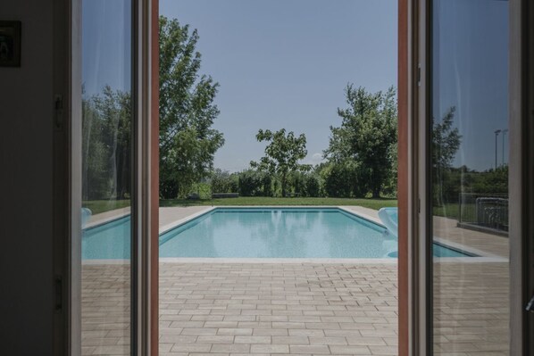 Pool - La Casina Apartment - with garden and pool (Pozzolengo)