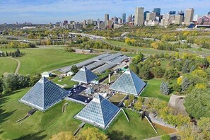 Aerial view - Chic Suite - Long Stays - King Bed - Fireplace &WiFi
(Edmonton)