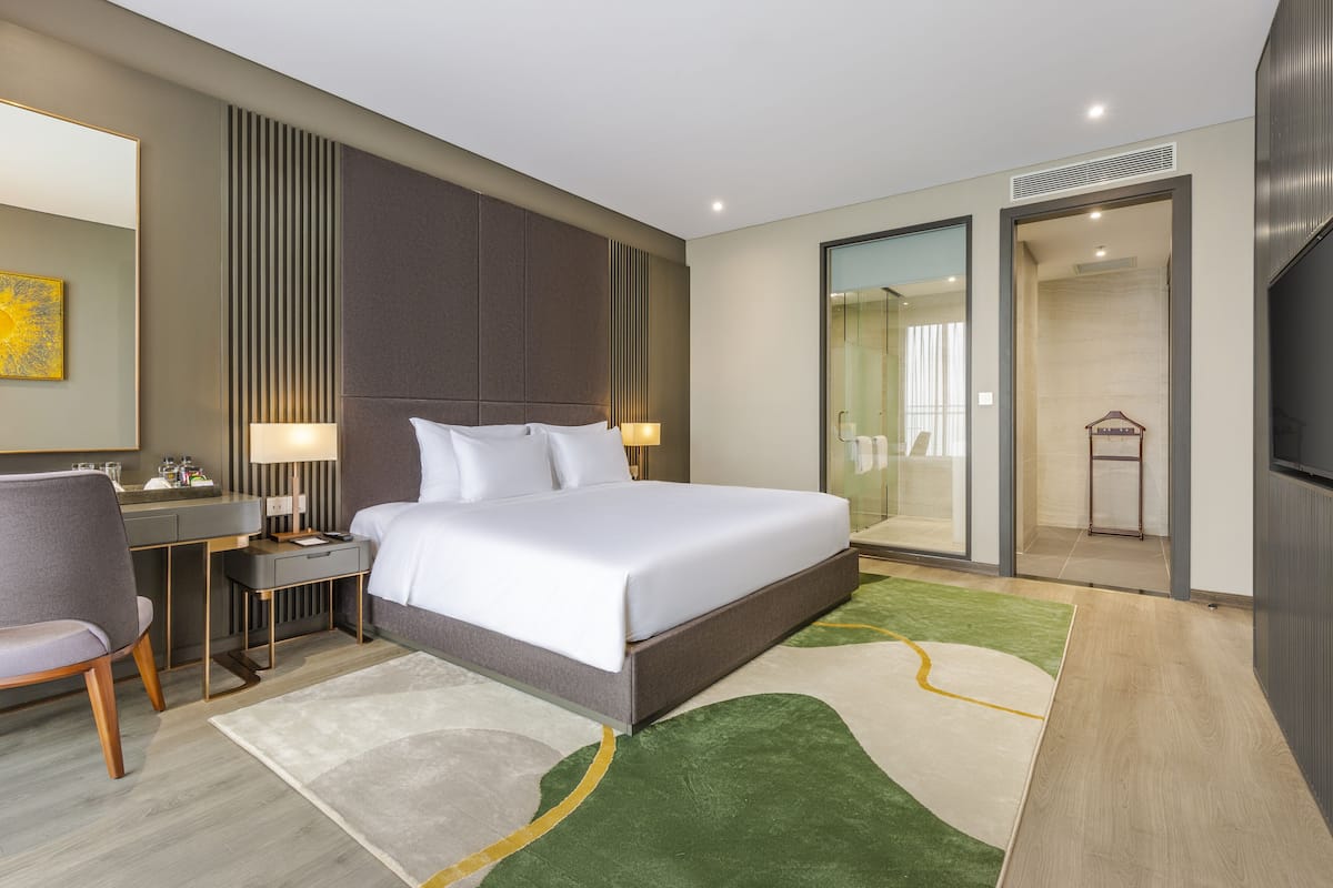 Ático (Le Sands) | 1 dormitorio, minibar, caja fuerte y cortinas opacas