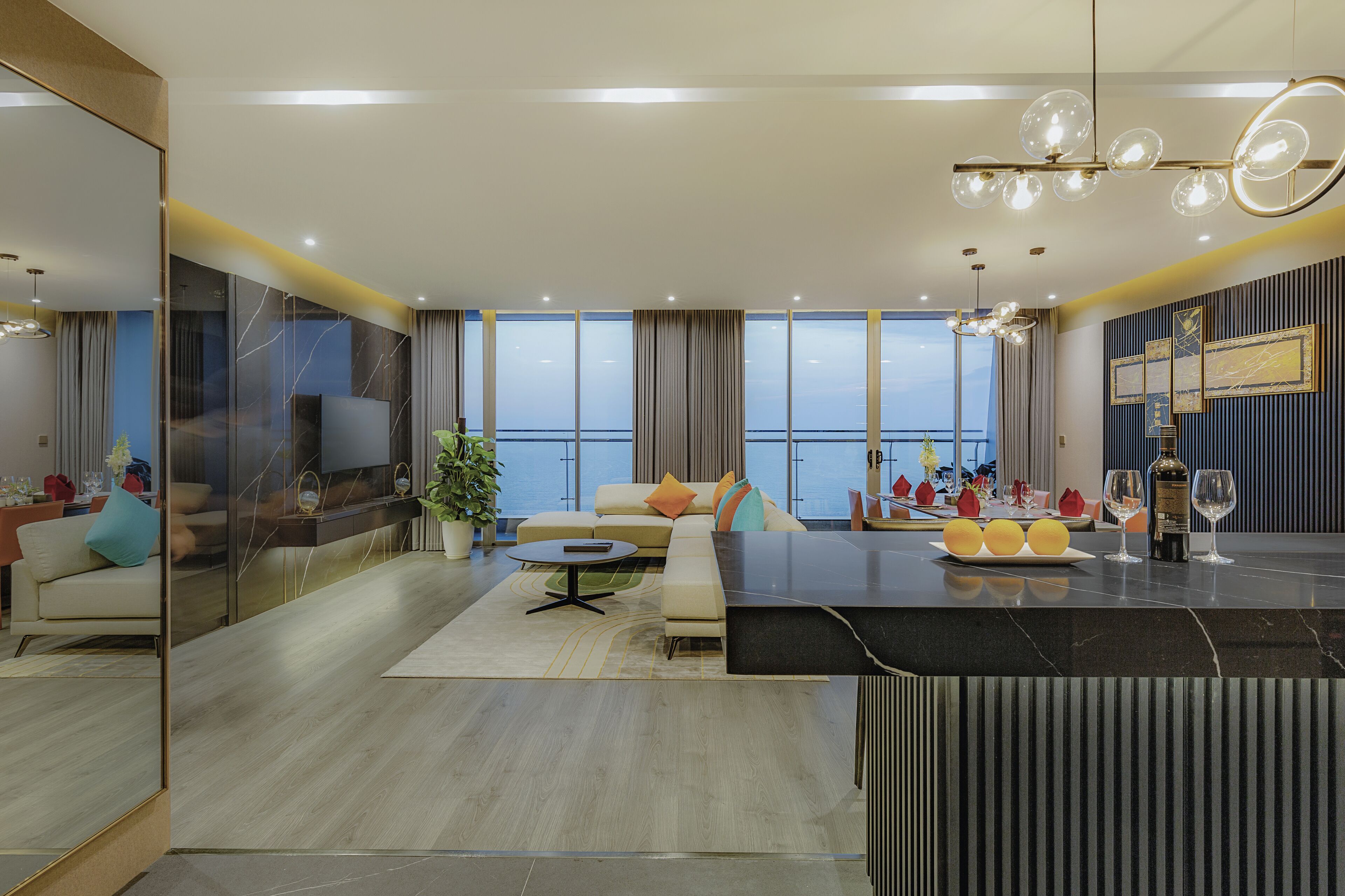le sands penthouse | private kitchen