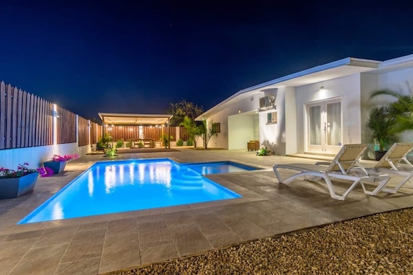 Relax in the tranquility of this private outdoor pool.