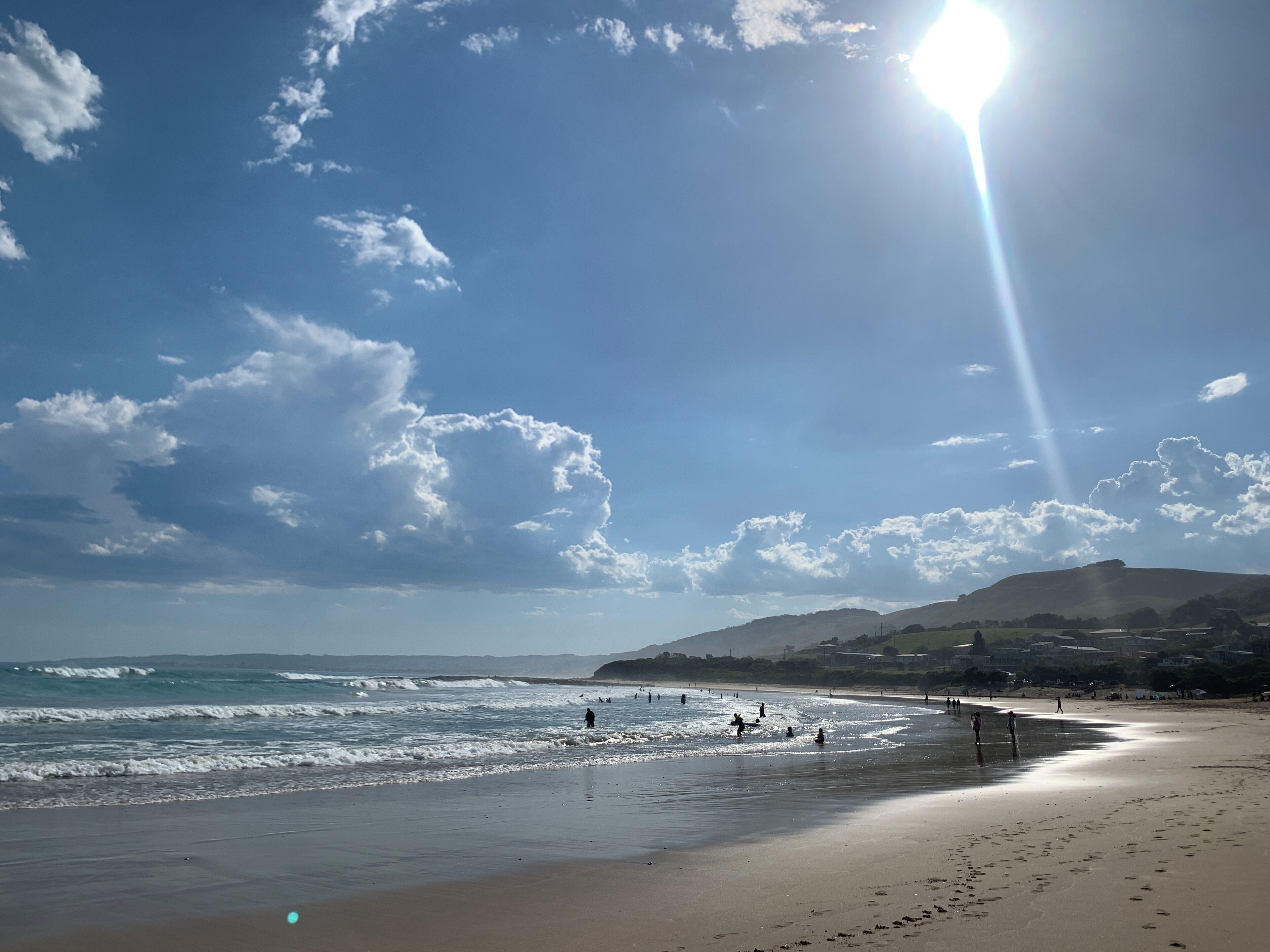 Beach nearby, beach towels