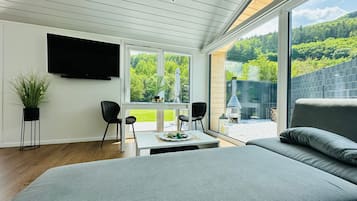 1 makuuhuone, ilmainen Wi-Fi, vuodevaatteet