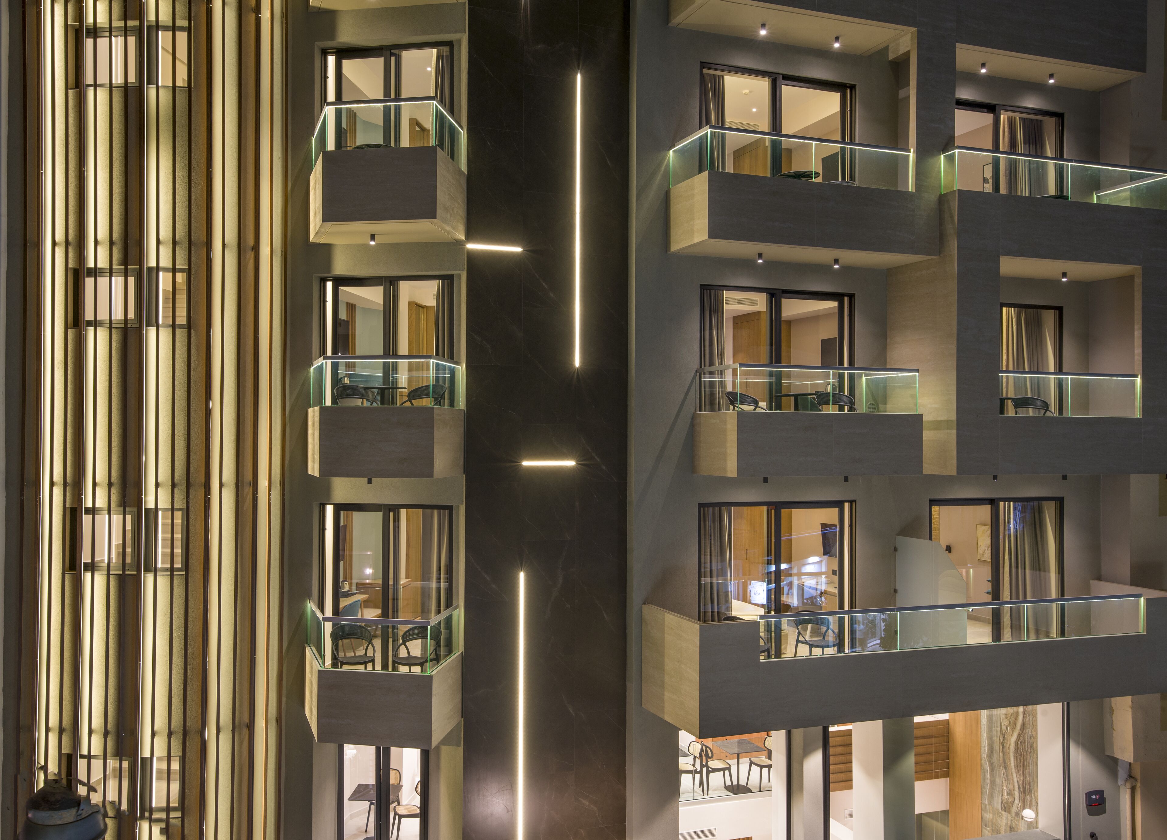 Fassade der Unterkunft