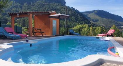 Maison*** with private pool 20 minutes from Lac du Salagou