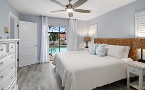 3 bedrooms, iron/ironing board, free WiFi, bed sheets - Waterfront 3BR Marco Island home with heated pool, Wi-Fi, and space for 8. (Marco Island)