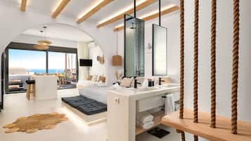 1 bedroom, premium bedding, pillowtop beds, in-room safe