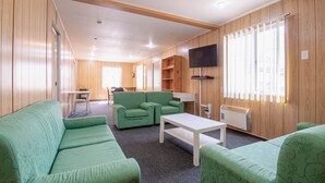 Economy House, 3 Bedrooms, Kitchen, Mountain View | Living area - Afriski Whistlers Camp (Letseng)