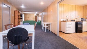 Economy House, 3 Bedrooms, Kitchen, Mountain View | Living area - Afriski Whistlers Camp (Letseng)