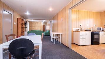 Economy House, 3 Bedrooms, Kitchen, Mountain View | Living area | 40-inch LCD TV with digital channels, TV