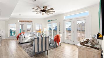 Smart TV, video games, DVD player, books