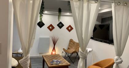 Joli Loft en Hyper Centre de Perpignan avec Clim et Parking !!