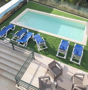 Vue sur piscine