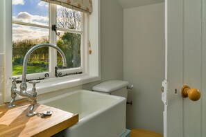 Bañera y toallas