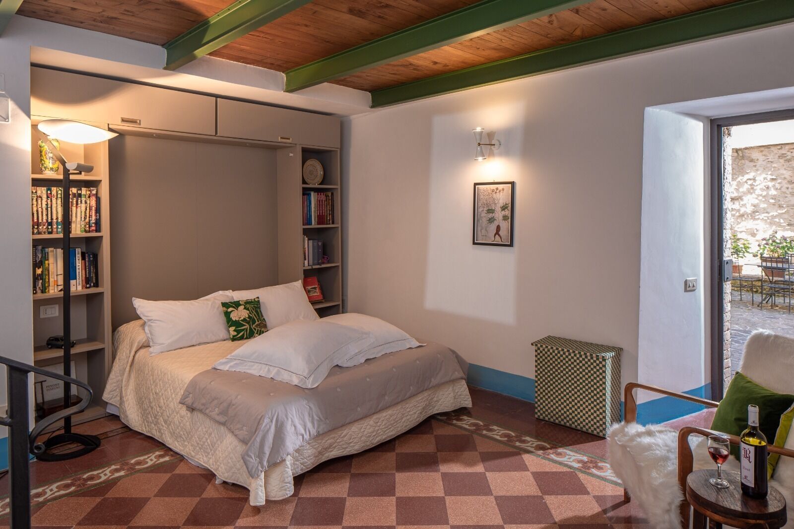 Spacious Artist's Home with Ancient Roman Walled Garden