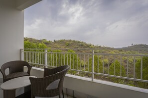 Uitzicht vanuit accommodatie