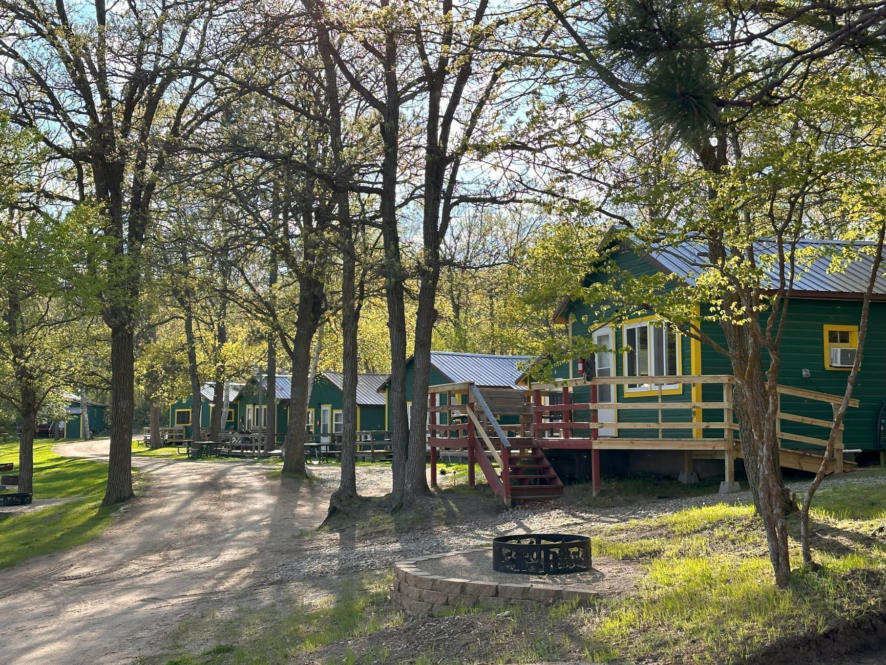 Enjoy relaxing in nature on our 15+ acres of grounds