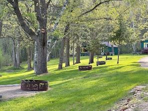 Property grounds - Pet Friendly Cabin at Green Valley Resort on Seventh Crow Wing Lake (Nevis)