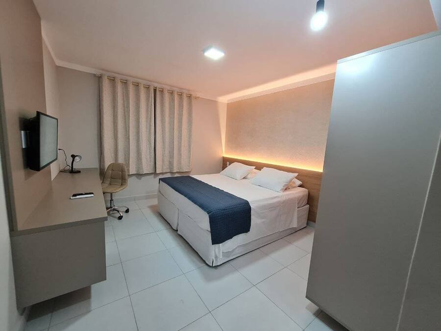 Desk, laptop workspace, blackout drapes, WiFi (free)