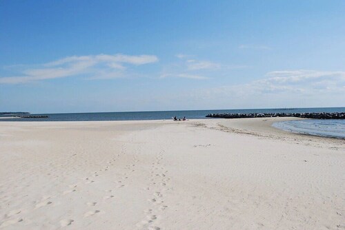 4BR, 3 & a half BA home, private beach access