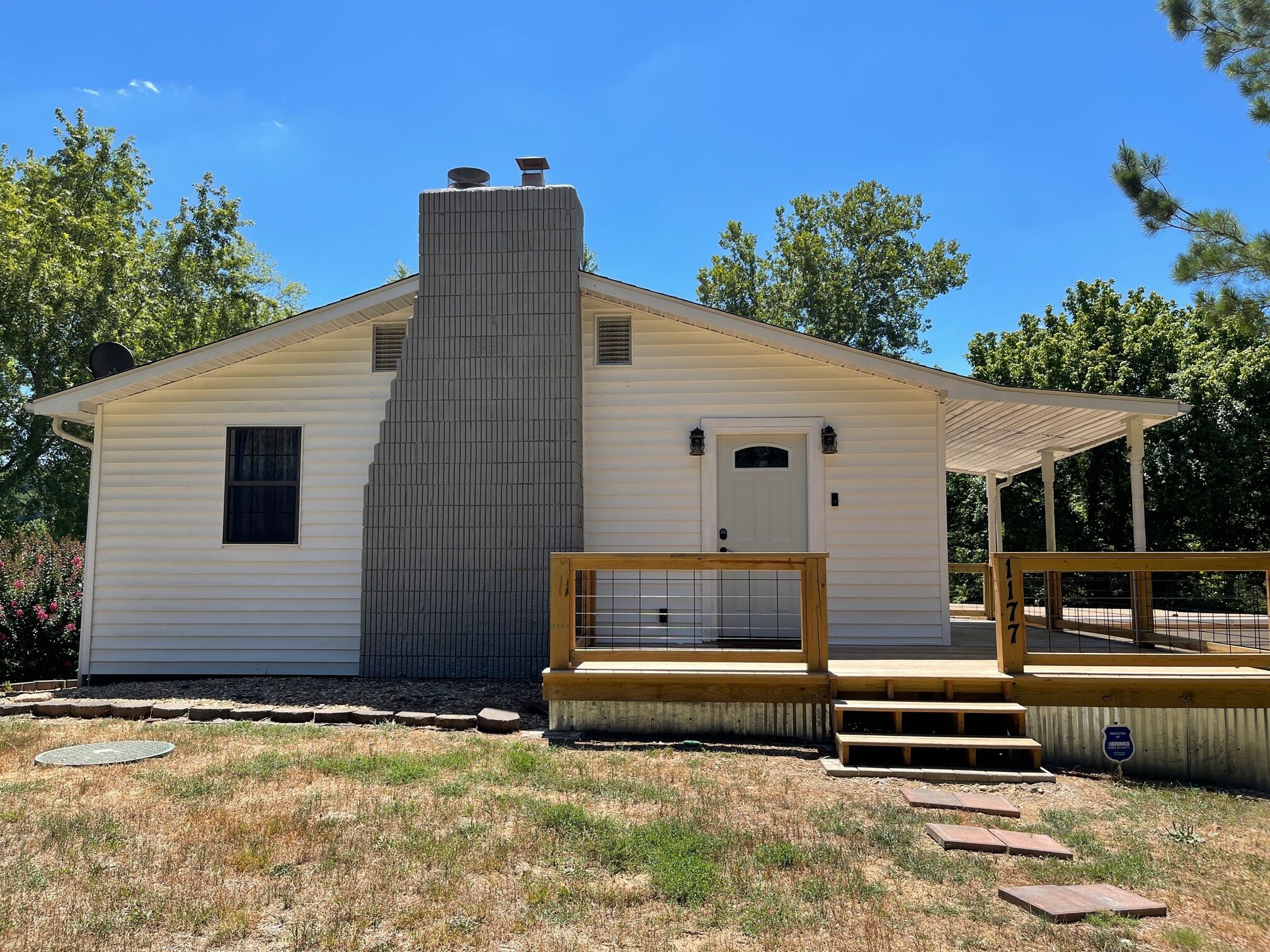 Waterfront Retreat at Rockaway with Fishing Dock by RedAwning