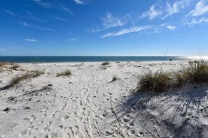 On the beach, sun loungers - Welcome to Beach Paradise! (Eastpoint)