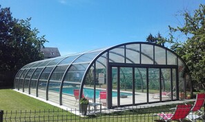 Indoor pool, outdoor pool