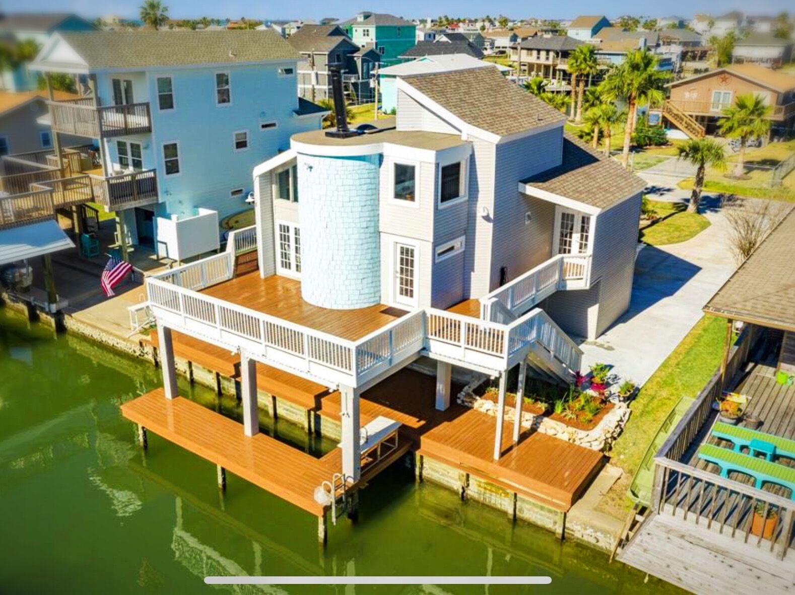 Ocean Waterfront Home with Private dock close to town
